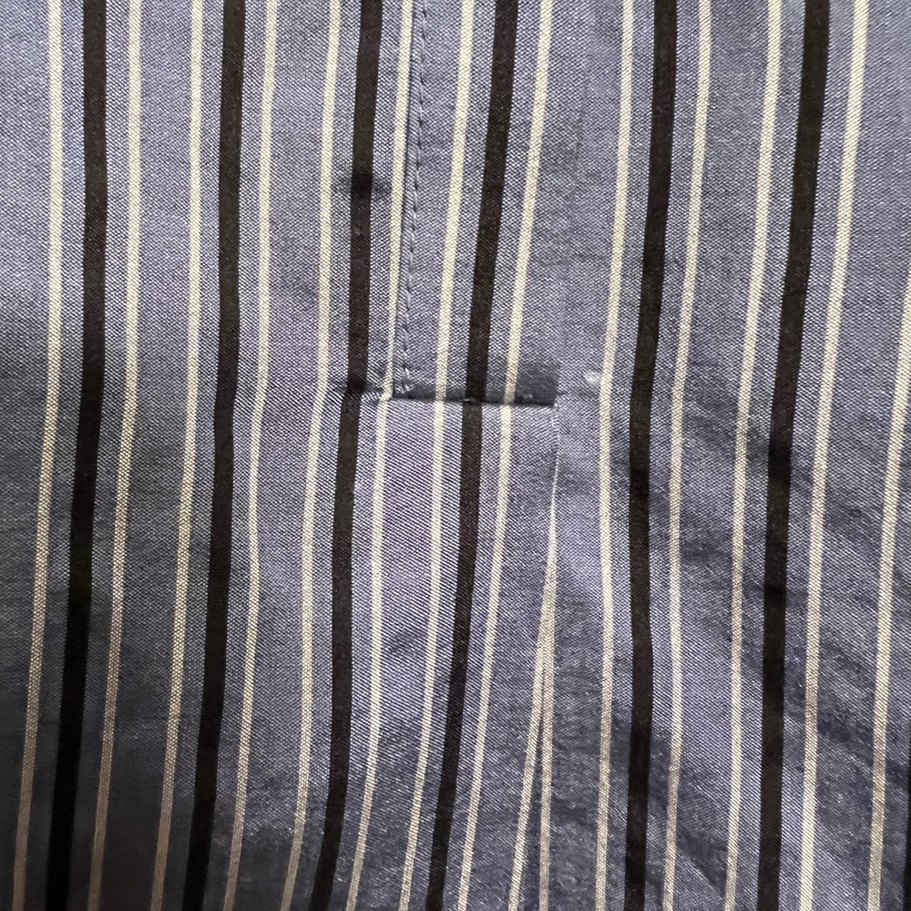 Vince Striped 100% Silk Tunic - Size S - Picture 12 of 12